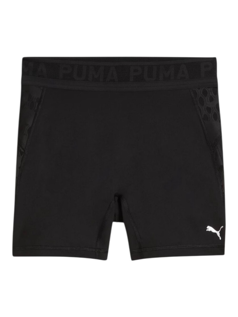 nwt Puma Black Athletic Shorts with White Puma Logo